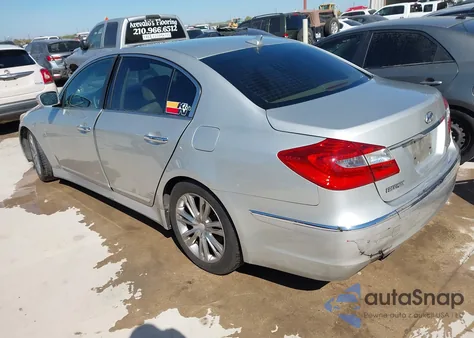 2012 Hyundai Genesis 3.8 из США, поврежденный, VIN KMHGC4DD2CU173523